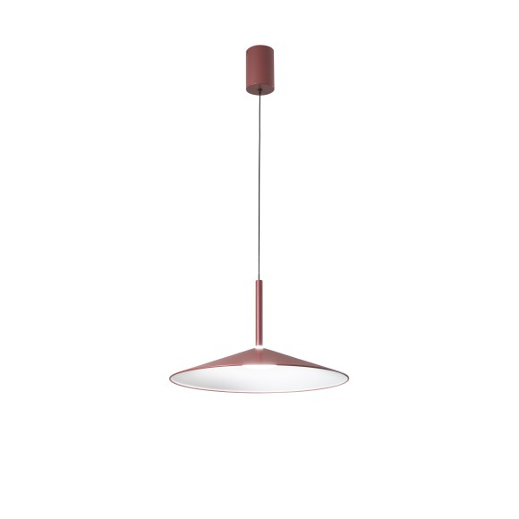 Luce Ambiente Design KHAN-S48-ROS LED Pendelleuchte KHAN | 18W integrierte LED-Quelle