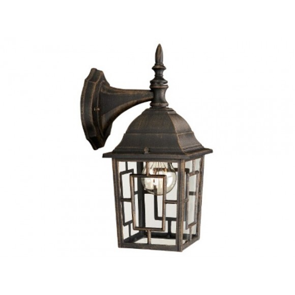 Philips Massive Außenwandlampe Monastir 1x100W E27 - rostfarben