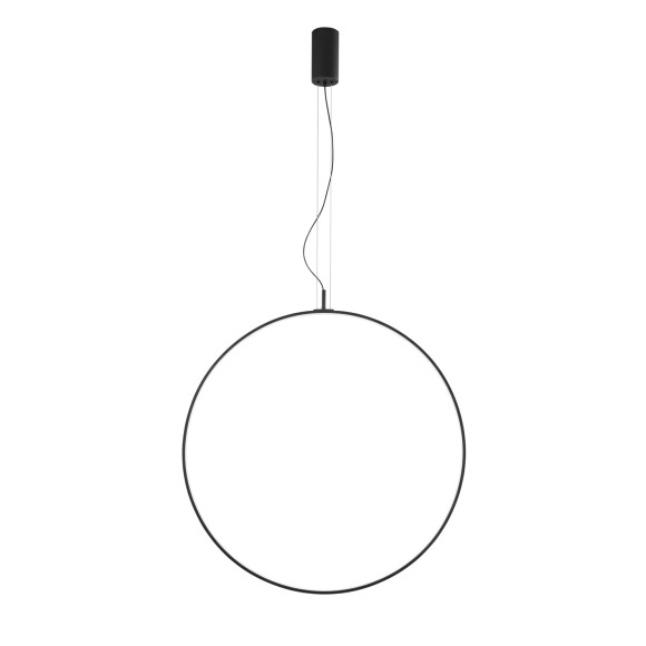 Luce Ambiente Design TOORX-S80-NER  LED Pendelleuchte TOORX | 40W integrierte LED-Quelle | Seilleuchte | schwarz