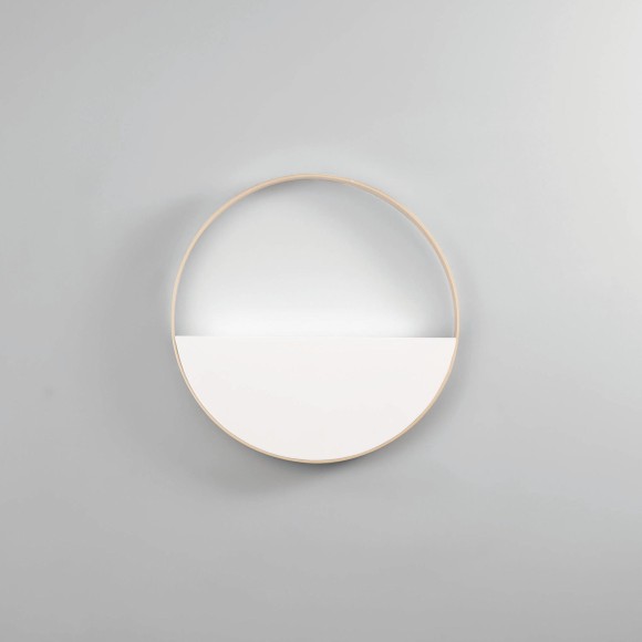 Luce Ambiente Design ALBA-R35 LED Deckenleuchte ALBA | 7W integrierte LED-Quelle | weiß | gold