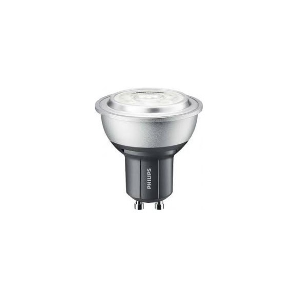 Philips LED Lampe 5,4W Energiesparlampe -> Äquivalent GU10 50W - MASTER LEDspotMV D 55-50W GU10 927 40D