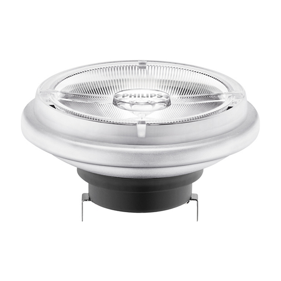 Philips Energiesparlampe LED Lampe 15W -> Äquivalent 75W G53 - MASTER LEDspotLV D 15-75W 927 AR111 40D