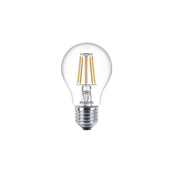 Philips LED Lampe 4,3W Energiesparlampe -> Äquivalent 40W E27 - Classic LEDbulb ND 43-40W E27 A60 CL 827