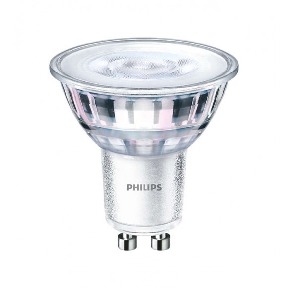 Philips LED Lampe 4,4W Energiesparlampe -> ersetzt 35W GU10 - LED Classic spot MV D 4,4-35W GU10 830 36D
