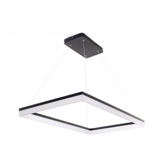 LEDKO 00289 LED Hängeleuchte Deckenleuchte 1x66W Quadro Ondaren | 3000K - schwarz