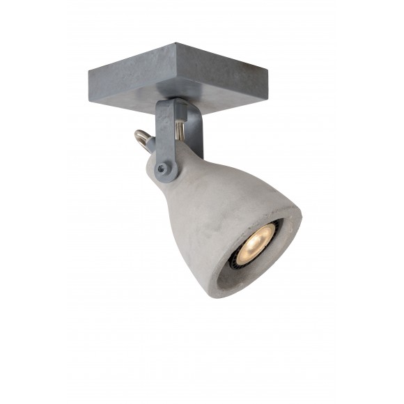 Lucide 05910/05/36 LED Decken- und Spotleuchte Concri 1x5W | GU10 | 3000K