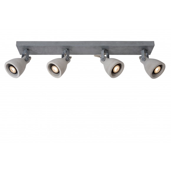 Lucide 05910/20/36 LED Decken- und Spotleuchte Concri 4x5W | GU10