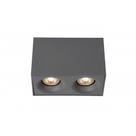 Lucide 09913/10/36 LED Decken- und Spotleuchte Bentoo 2x5W | GU10