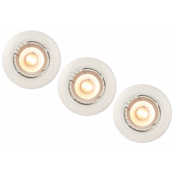 Lucide 11001/15/31 LED Deckenleuchte Focus 3x5W | GU10 | 3000K