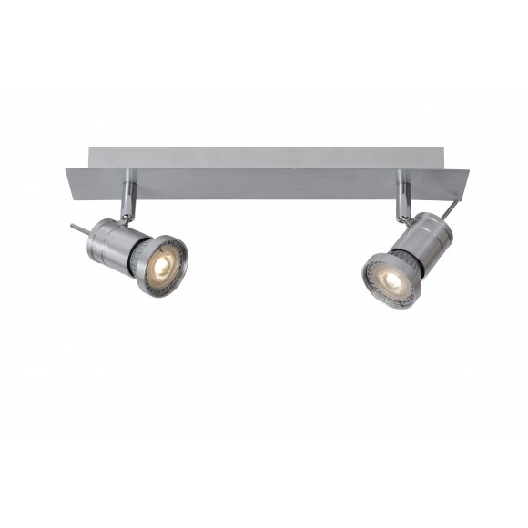 Lucide 17990/10/12 LED Decken- und Spotleuchte Twinny 2x5W | GU10 | 3000K