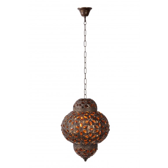 Lucide 78365/01/97 Pendelleuchte Djerba 1x18W | E27