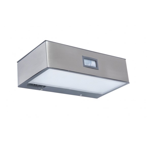 Lutec 6908501308 LED Außenwandleuchte Solar Brick 1x2W | 4000K | IP44 - mit Bewegungssensor