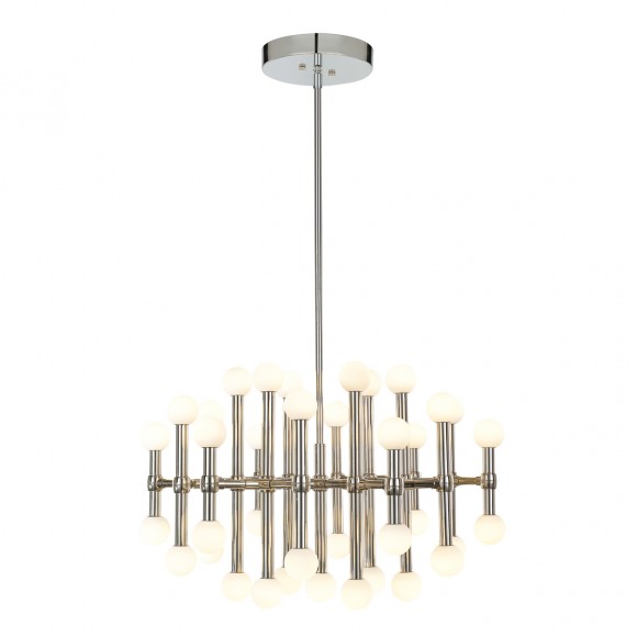 Italux MX16009008-37A LED Hängeleuchte Deckenleuchte Giovanna 1x94,2W | 6084lm | 3000K | IP20 - Nickel