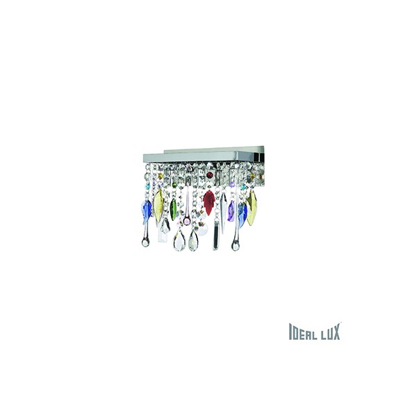 Ideal Lux Wandleuchte GIADA 3x40W G9 - gelb/blau/rosa/grau/grün/transparent