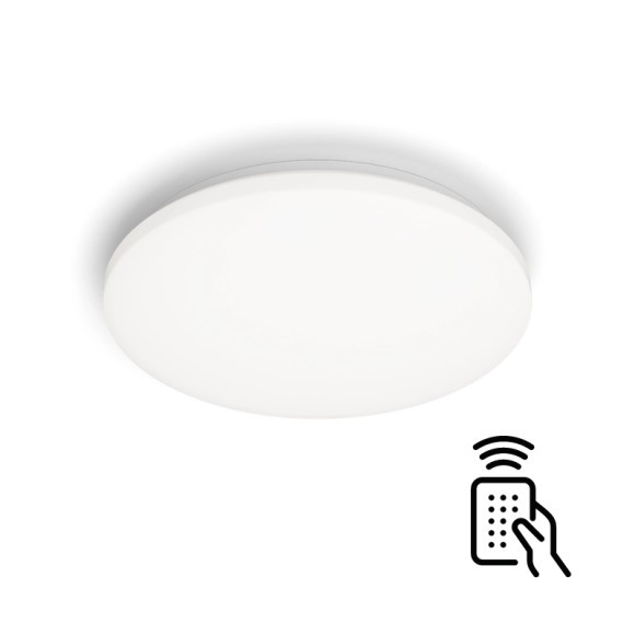 Philips 8720169196070 LED Deckenleuchte Izso | 24W integrierte LED-Quelle | 2500 lm | 2700-6500K