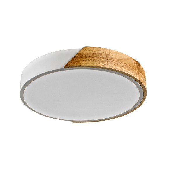 Italux PLF-13186-WH-WO LED Deckenleuchte Nastro | 24W LED | 2400lm | 3000K