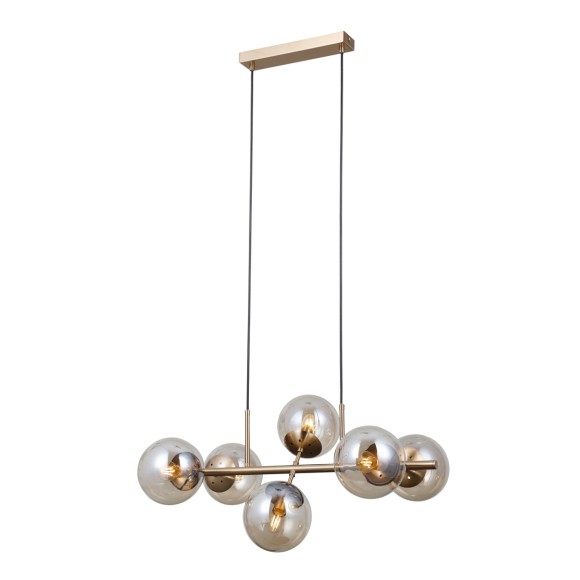 Italux PND-1098-6-HB Pendelleuchte Molite E14