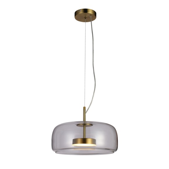 Italux PND-17760B-BRSS-CL LED Pendelleuchte Caste | 10W LED | 850lm | 3000K