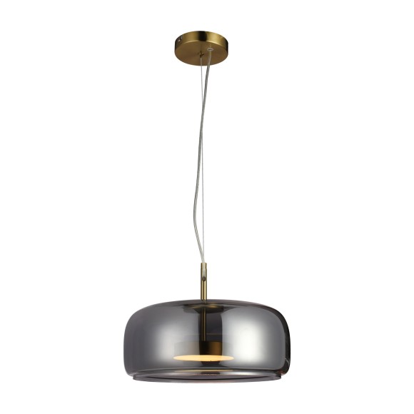 Italux PND-17760B-BRSS-SG LED Pendelleuchte Caste | 10W LED | 850lm | 3000K