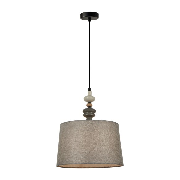 Italux PND-22374B-BK Pendelleuchte Nerom E27