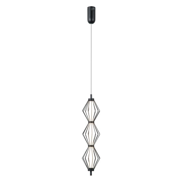 Italux PND-34403-3V-BK LED Pendelleuchte Sevil | 15W LED | 1068lm | 3000K