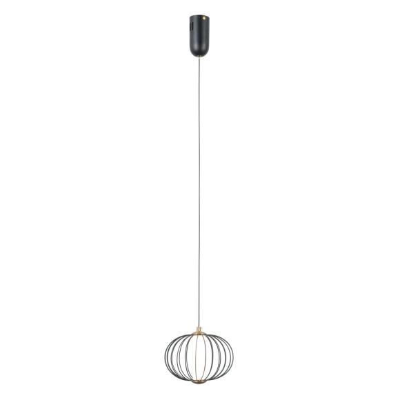 Italux PND-344221-1-BK LED Pendelleuchte Rabel | 5W LED | 432lm | 3000K