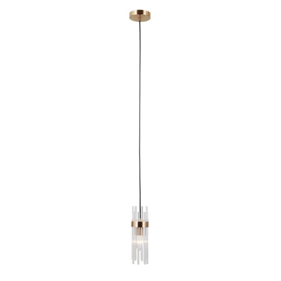 Italux PND-40760-1-HBR Pendelleuchte Taraso E14