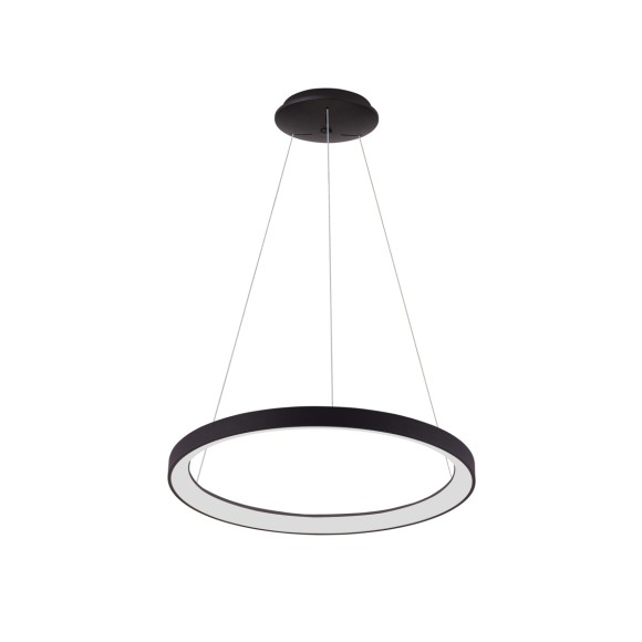 Italux PND-53675-058RPC-BK LED Pendelleuchte Vico | 48W integrierte LED-Quelle | 4000lm | 3000+4000K