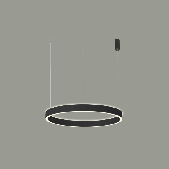 Italux PND-56215D-060RPP-BK LED Pendelleuchte Brasco Up Down | 60W integrierte LED-Quelle | 2800lm | 3000+4000K
