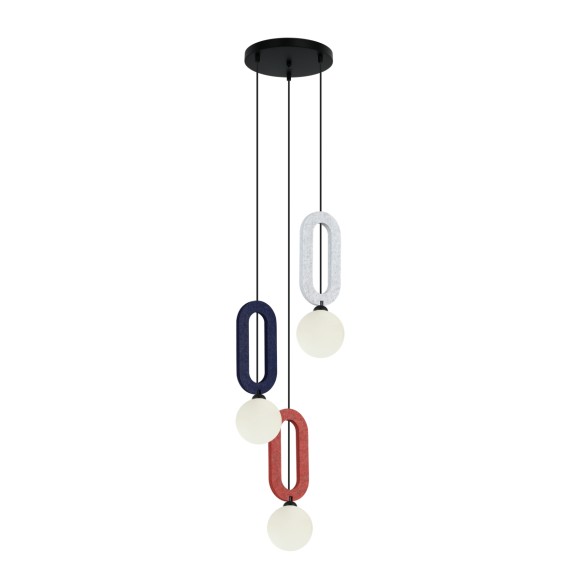 Italux PND-59839-3-MLTI Pendelleuchte Masso G9