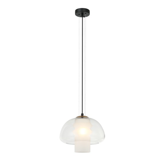 Italux PND-61001B-BK Pendelleuchte Feder E27