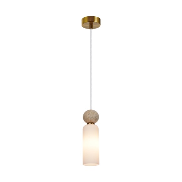 Italux PND-95331-1-BRSS Pendelleuchte Santos G9