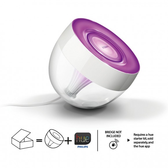 Philips Hue 71999/60/PH LED Lampe Iris 1x10W| RGB - White and Color Ambiance