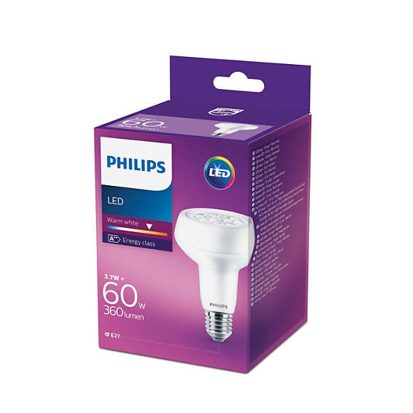 Philips 101380722 LED Lampe 1x3,7W | E27 | 2700K