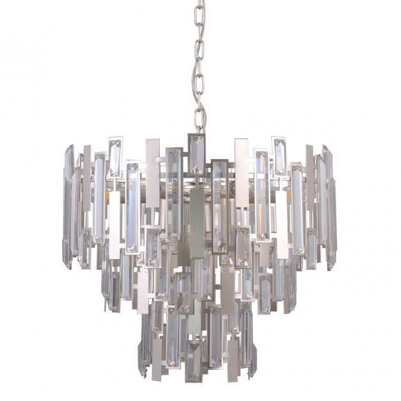 Italux PND-43383-9A Pendelleuchte Lukas 9x40W | E14 | IP20 - champagner-gold