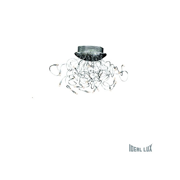 Ideal Lux Wand- und Deckenanbauleuchte Faville PL22 22x10W G4 - chrom