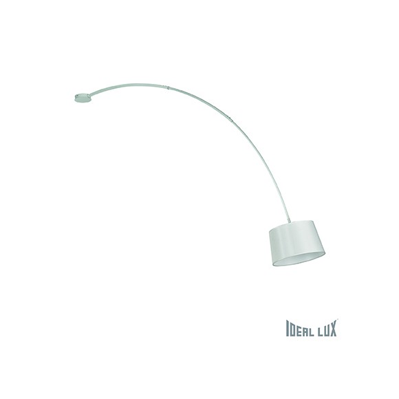 Ideal Lux Deckenaufbaulichtlampe Dorsale Bianco 1x60W E27 - weiß