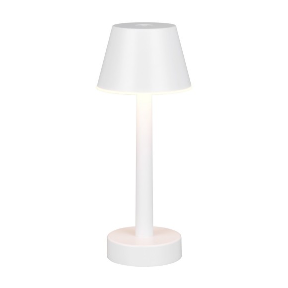 Trio TR54991131 LED Tischlampe VIDAL  | 1W integrierte LED-Quelle | 1x150lm | 3000K | mit Schalter | Dimmer | Přenosné | weiß