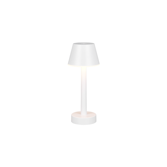 Trio TR54991131 LED Tischlampe VIDAL  | 1W integrierte LED-Quelle | 1x150lm | 3000K | mit Schalter | Dimmer | Přenosné | weiß