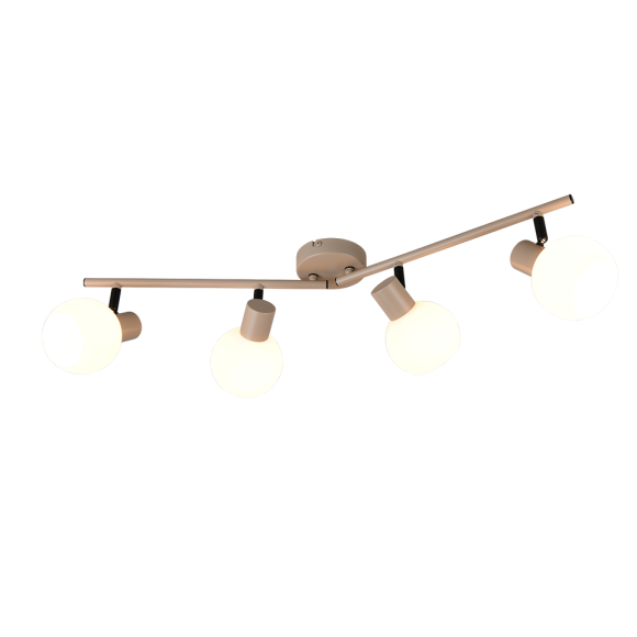 Trio TR86374043 Spot-Deckenleuchte BOBA  | 10W E14 | weiß