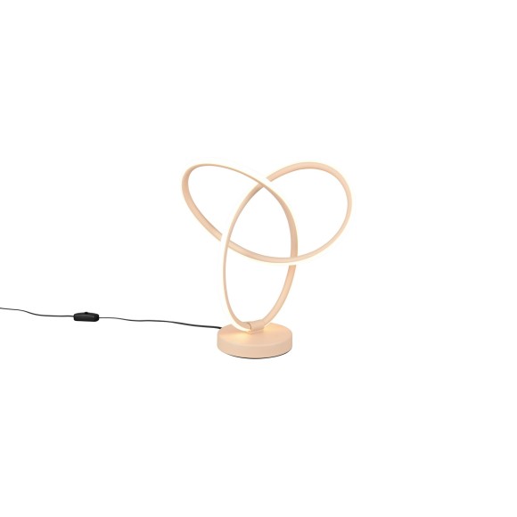 Trio TR53591166 LED Tischlampe LANDO | 8W integrierte LED-Quelle | 1x800lm | 3000K | mit Schalter | gelb