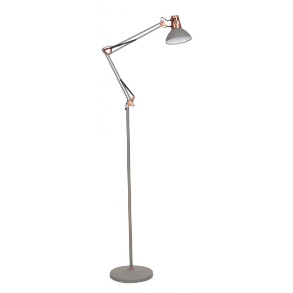 Rabalux 4524 Gareth Stehleuchte E27 1x40W grau / Kupfer