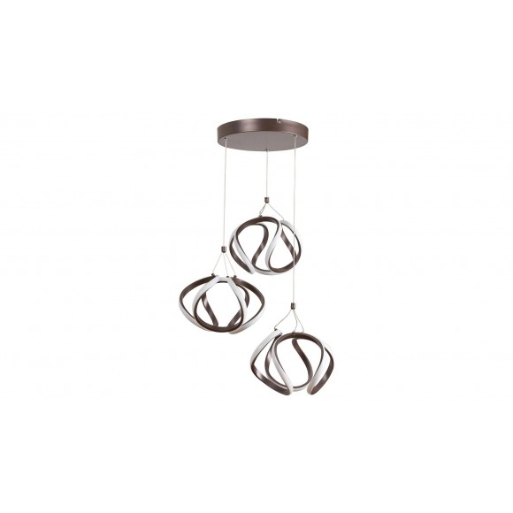 Rabalux 5693 LED Pendelleuchte Ambrosio 50W | 3000K - braun