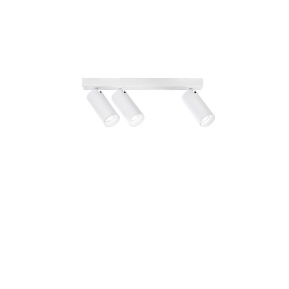 Luce Ambiente Design PLAUTO-3-BCO Spot-Deckenleuchte PLAUTO GU10 | weiß