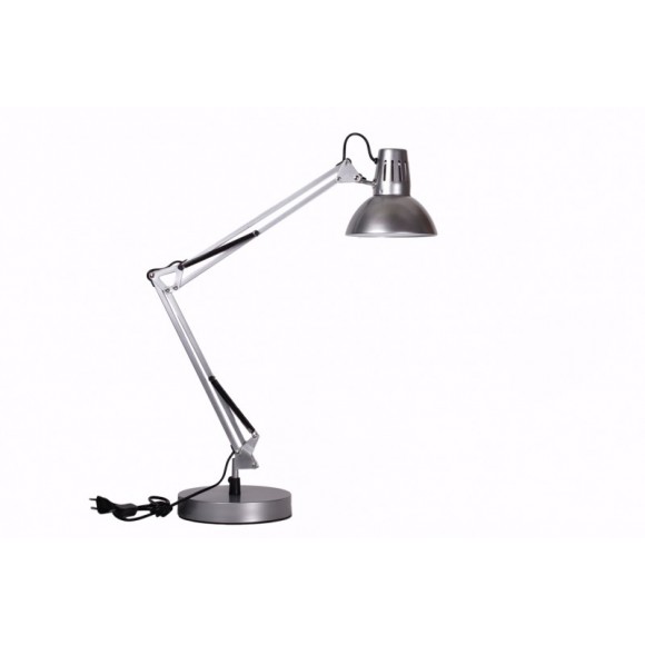 Ideal Lux Tischlampe Wally Argento TL1 1x40W E27 - silber