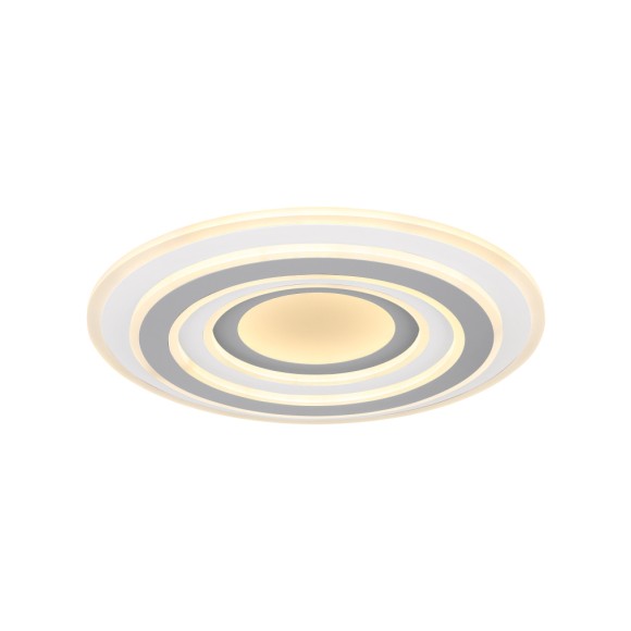 Globo 48011-46 LED-Deckenleuchte Sabatino 1x46W | 3200lm | 3000-6000K - Fernbedienung, dimmbar, Nachtmodus, Memory-Funktion, hellbraun, grau, weiß