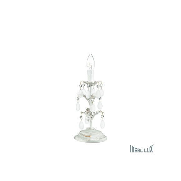 Ideal Lux Tischlampe Cascina TL1 1x40W E14 - komplexe romantische Beleuchtung