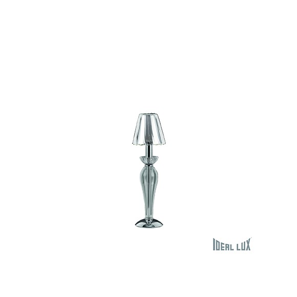 Ideal Lux Tischlampe EVENT 1x40W E14 - rauch grau
