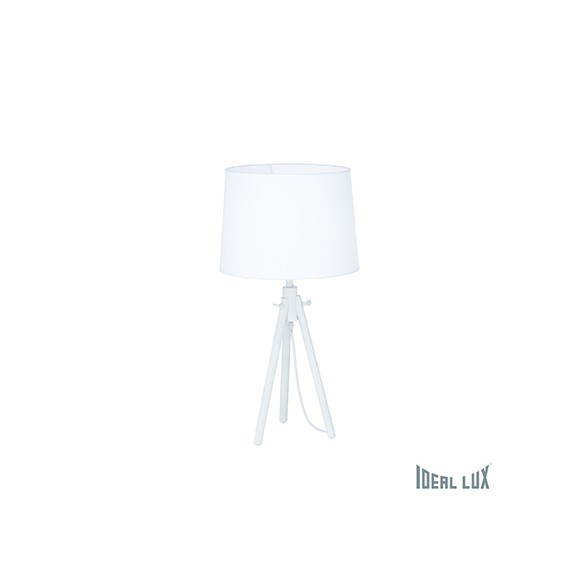 Ideal Lux Tischlampe York TL1 1x60W E27 - natürliche Materialien