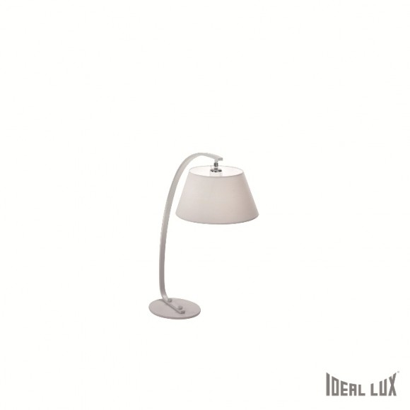 Ideal Lux Tischlampe 1 x 60W E27 - weiß